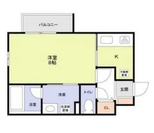 NINA-NINA【1階】の間取り