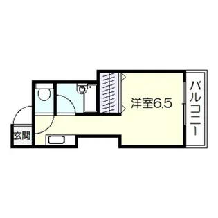 メゾン花博【2階】の間取り