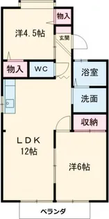 フォーマルハウトPsA【1階】の間取り
