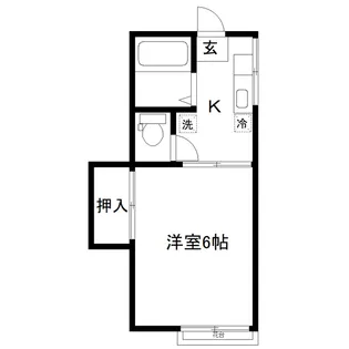 フォーブルこはた【2階】の間取り