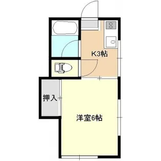若葉ハイツ【2階】の間取り