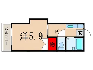 パ-ルハイム【2階】の間取り