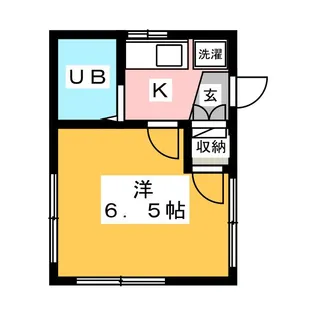 鷲山マンション【2階】の間取り