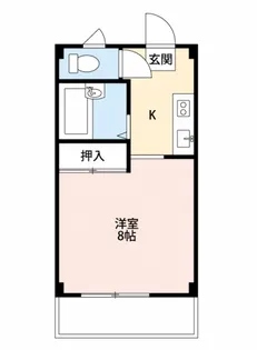 第13正田ビル【3階】の間取り