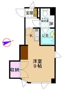 アブニール・シャンテ一関【2階】の間取り