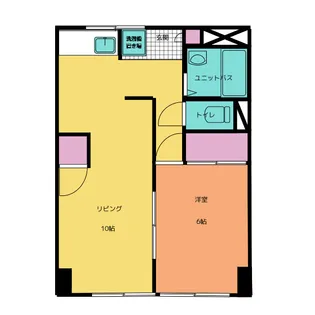 ブランドール 北棟【3階】の間取り