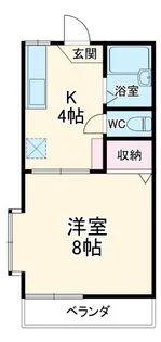 メゾン大浜【1階】の間取り