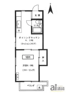 東京都小金井市東町4【マンション】の間取り