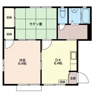 コーポアサダ【2階】の間取り
