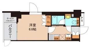 ブランシエスタ浦安【5階】の間取り