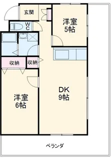 メゾン琢磨II【4階】の間取り