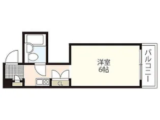 サンシャイン舟入中町【9階】の間取り
