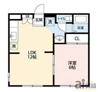 RYU4番館A棟【2階】の間取り