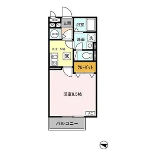 プレズント【1階】の間取り