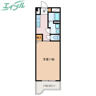 メゾンブローニュ 10【3階】の間取り