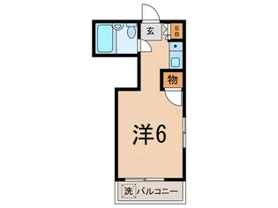 サウス大岡山【1階】の間取り