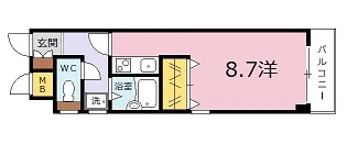グリーンヒルズ高陽【1階】の間取り