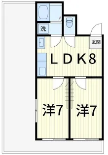 RAY【4階】の間取り