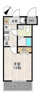 レクシア南瓦町【9階】の間取り