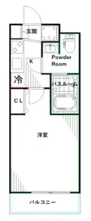 東京都中野区白鷺3【マンション】の間取り