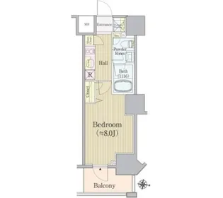 1Kの間取り画像