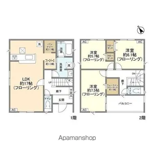 千葉県四街道市吉岡【一戸建】の間取り