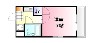 アメニティ段原南【4階】の間取り