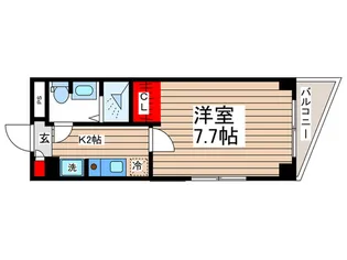 ブルーメ【4階】の間取り