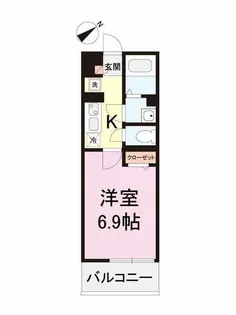 神奈川県川崎市川崎区小田2【マンション】の間取り