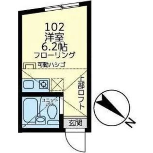 センチュリオン石川町【2階】の間取り