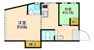 東町ビル【4階】の間取り
