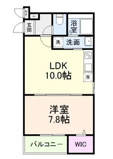 グランメゾンゆずり葉II番館【1階】の間取り