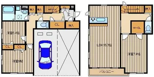 東京都練馬区石神井町2【マンション】の間取り