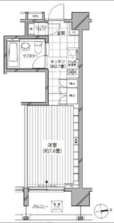 東京都港区麻布十番2【マンション】の間取り