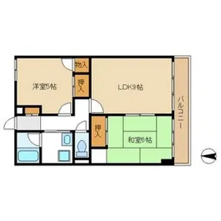 ラフォーレ甚目寺【5階】の間取り