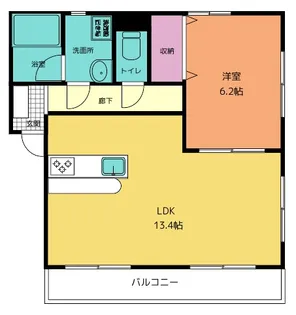 スターガーデン【2階】の間取り