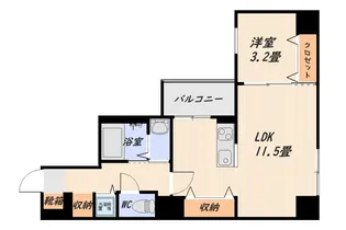 フォレストIII【6階】の間取り