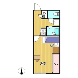 パレス花水木【1階】の間取り
