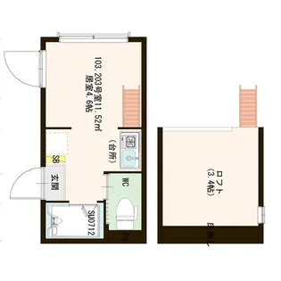 ローレンス ガーデン【2階】の間取り