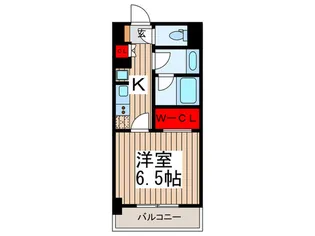 ザ・パークハビオ月島フロント【5階】の間取り
