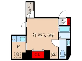 Kairos新井薬師【2階】の間取り