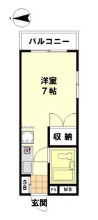 ニューハイム成増【1階】の間取り