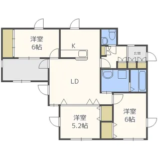 ケンコネスト【3階】の間取り