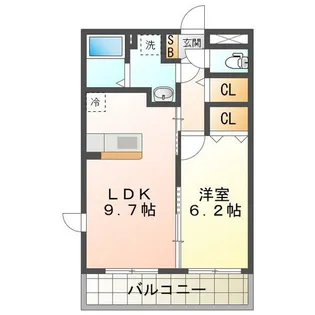 ステイシス久居【2階】の間取り