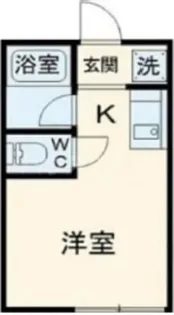 ドミシルAya五番館【1階】の間取り