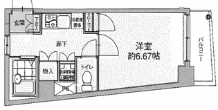 ドルチェ笹塚・壱番館【3階】の間取り