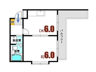 三沢ビル【4階】の間取り
