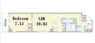 エスポワールオトメ【2階】の間取り