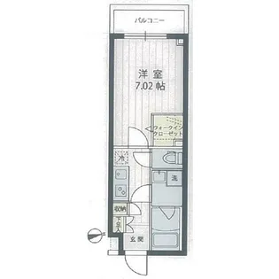 アプリーレ宮崎台II【4階】の間取り