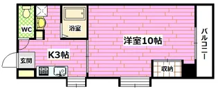 プレリュード海田【6階】の間取り